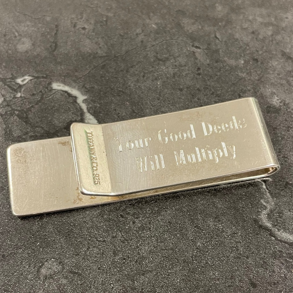 Tiffany & Co. Engraved Money Clip